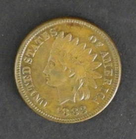 1883 INDIAN HEAD CENT XF+