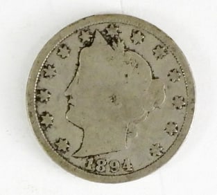 1894 LIBERTY "V" NICKEL