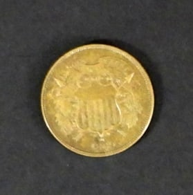 1869 TWO CENT PIECE - FULL "WE"