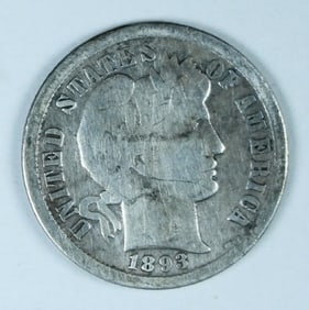 1893-O BARBER DIME
