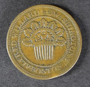 ALFRED WILLARD,BOSTON HARD TIME TOKEN
