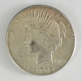 1935 PEACE SILVER DOLLAR