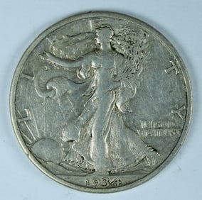 1934-S LIBERTY WALKING HALF DOLLAR
