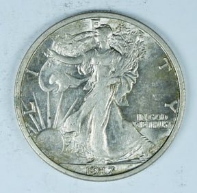 1917 WALKING LIBERTY HALF DOLLAR