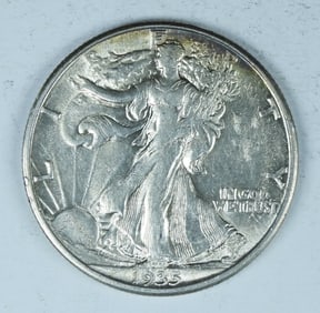 1935-D WALKING LIBERTY HALF DOLLAR