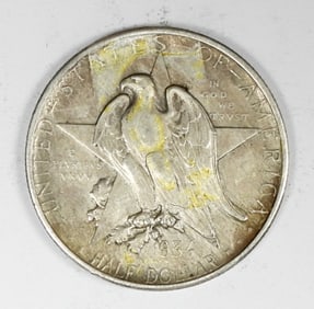 1934 TEXAS INDEPENDENCE CENTENNIAL HALF DOLLAR