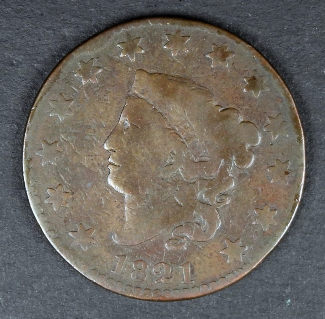 1821 U.S. LARGE CENT (1 of 2)