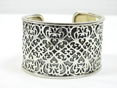 925 INDIA LARGE CUFF BRACELET