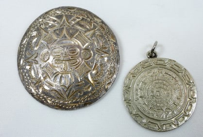 MAYAN / AZTEC STERLING JEWELRY