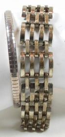 (925) (2) 7.5'' DECORATIVE BRACELETS
