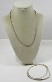 (925) 2 CHAINS LENGTHS 18''-20''