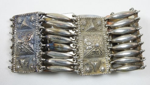 (925) 1 DECORATIVE LOCKET BRACELET