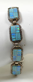 OPAL & TURQUOISE 925 BRACELET