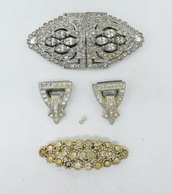 RALPH POLCINI (LEDO) BROOCH / CLASP