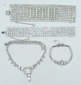 INCREDIBLE VTG RHINESTONE PIECES