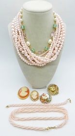 CAMEOS & PINK PEARLS