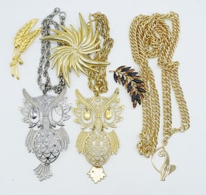 BABY PHAT NECKLACE, OWL NECKLACES. MORE