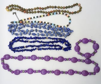 NATURAL GEMSTONE NECKLACES & MORE