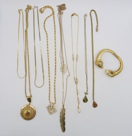 RAMS HEAD AVON BRACELET & NECKLACES