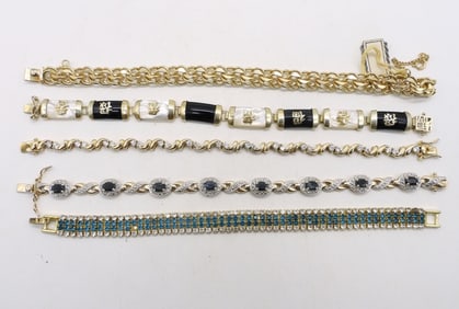 5 PRETTY FASHION BRACELETS
