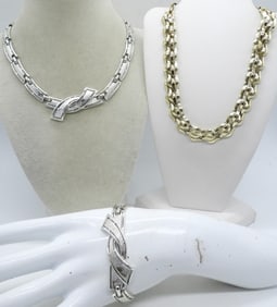 CORO NECKLACES & BRACELET