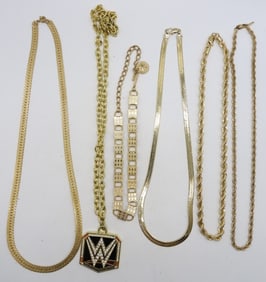 WWE BLING NECKLACE & 5 MORE