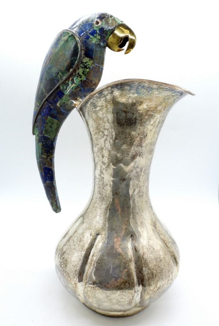 VTG LOS CASTILLO TAXCO PARROT PITCHER (1 of 6)