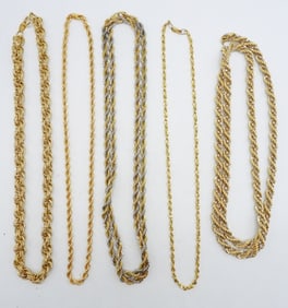 (5) BEAUTIFUL CHAINS. TRIFARI / MONET