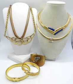 (7) VTG FASHION NECKLACES & BRACELETS