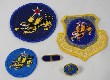 FOURTEENTH AIR FORCE PATCHES & PINS