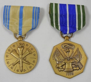 (2) MEDALS - ACHIEVEMENT & RESERVES