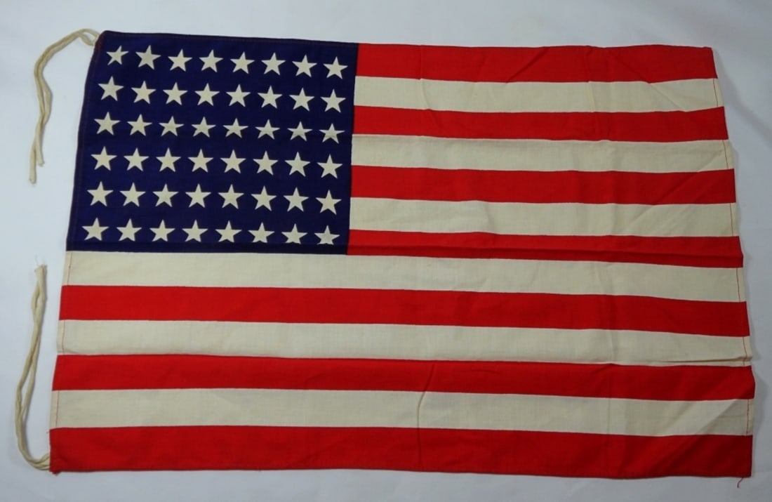 48 STAR AMERICAN FLAG: 24 x 17