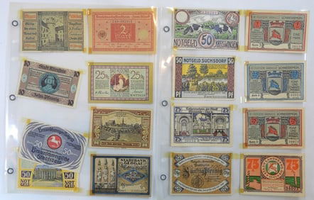 32 FOREIGN CURRENCY NOTES / PAPER MONEY