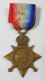 1914-1915 WWI BRITISH STAR MEDAL