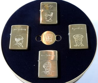 SEALED ZIPPO D-DAY NORMANDY 50TH YRS