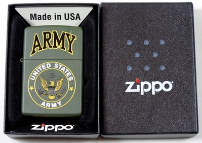 SEALED 2010 US ARMY ZIPPO