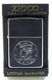 SEALED 1995 KENNEDY HALF DOLLAR ZIPPO