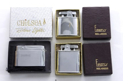 (3) VTG HAND HELD LIGHTERS