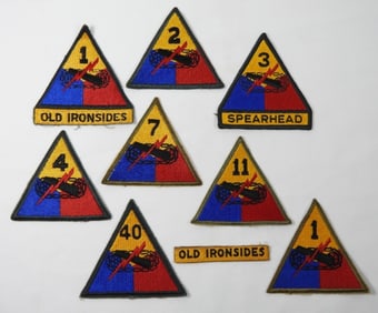 US Army Patches Armored Division (8)