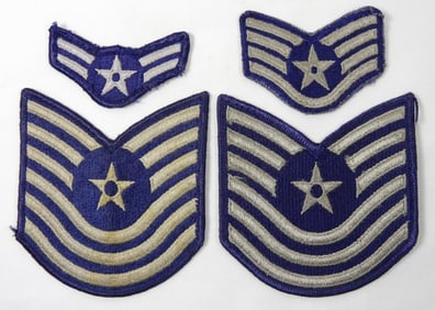 US Air Force Rank Patches (4)