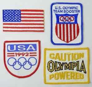 US Olympic Patches (4)