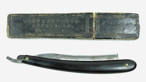 GEORGE WOSTENHOLM & SON STRAIGHT RAZOR