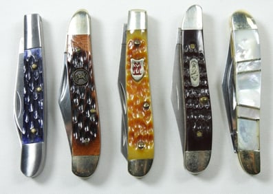 5 MINI VARIETY POCKETKNIVES