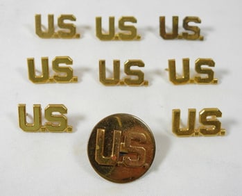 9 "U.S." PINS