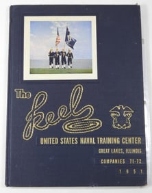 1951 ILLINOIS US NAVAL TRAINING BOOK