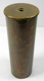 1918 VINTAGE WWI TRENCH ART ARTILLERY SHELL