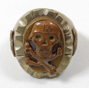 SIZE 11 VINTAGE MEXICAN BIKER RING