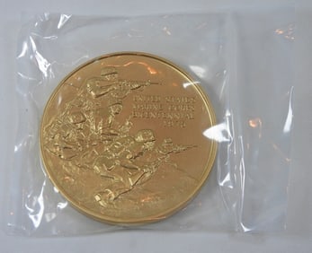 1975 US MARINE CORPS BRONZE MEDAL