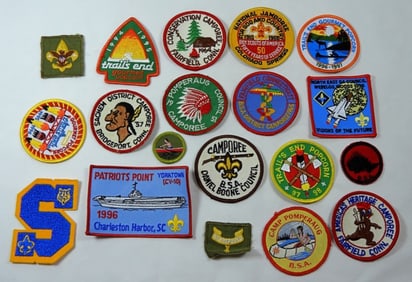 1950S ,60S, 90S, VARIETY BOY SCOUT PATCHES