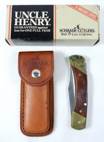 SCHRADE UNCLE HENRY FOLDABLE KNIFE